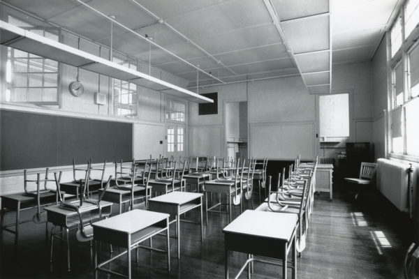 Patricia Fisher, Photographer July 8, 1987Classroom, west side of buildingphoto #19344-21