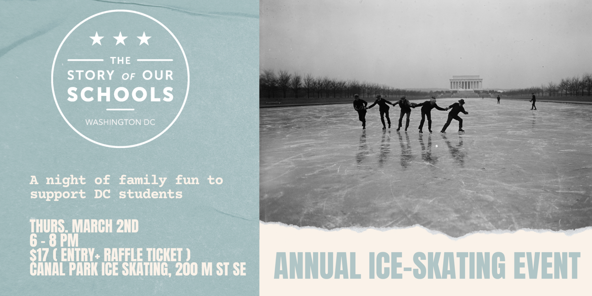 Third Annual Ice Skating Event The Story of Our Schools